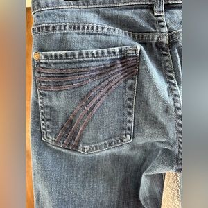 7 for all mankind dojo 28 seven 30” inseam